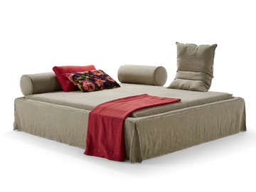 DODO - Fabric double bed by Bullfrog