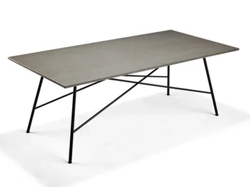 OD MAMAMIA - Rectangular cement garden table by Bullfrog