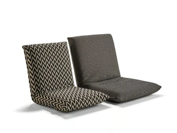 OD PRO.BIER - Fabric garden armchair by Bullfrog
