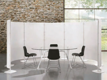 ARIANNA - Modular office screen by Caimi Brevetti