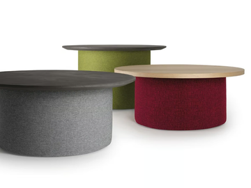 FULCRO - Round coffee table by Caimi Brevetti