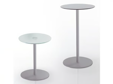 JOLLY - Round steel coffee table by Caimi Brevetti