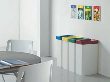 MAXI - Waste paper bin for waste sorting by Caimi Brevetti