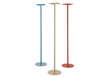 MET’ALL - Powder coated steel coat stand by Caimi Brevetti