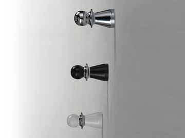 PEDONE - Painted metal coat rack by Caimi Brevetti