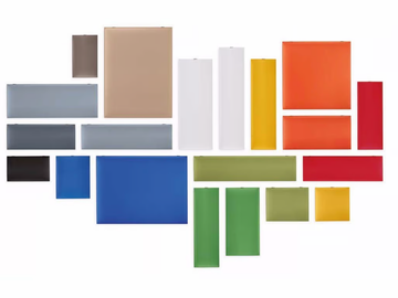 SNOWFIX - Fabric Acoustic wall panel by Caimi Brevetti