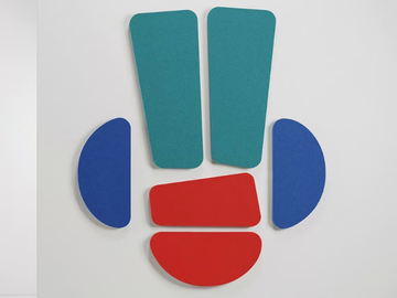 TRI BU - Acoustic wall panel by Caimi Brevetti