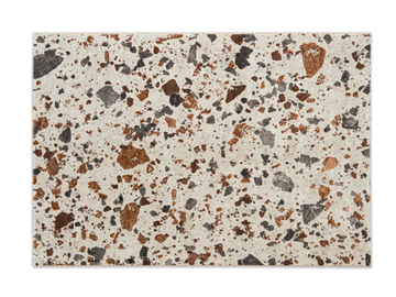 TERRAZZO - Rectangular synthetic fibre rug by Calligaris