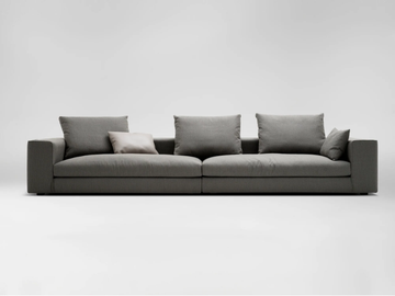 CASA - Modular fabric sofa by CAMERICH