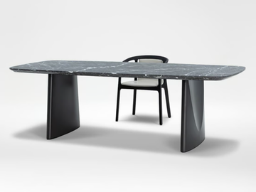 OLIVE - Rectangular marble table by CAMERICH