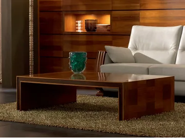 ELETTRA DAY - Low rectangular solid wood coffee table by Cantiero
