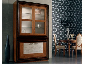 ÉTOILE DAY - Classic style silver leaf highboard by Cantiero