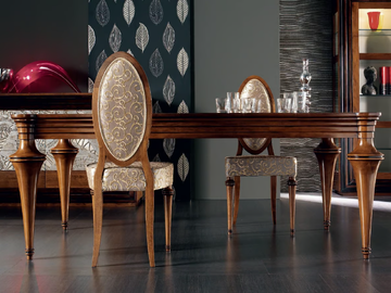 ÉTOILE DAY - Extending rectangular solid wood table by Cantiero