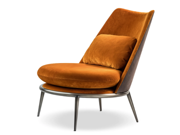 AURORA - Fabric armchair by Cantori