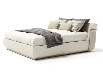 ALLURE L - Upholstered double bed by Capital Collection