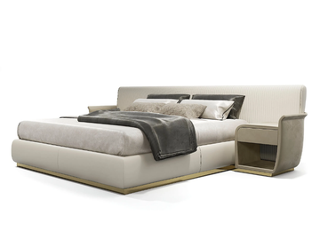 ALLURE XL - Upholstered double bed by Capital Collection
