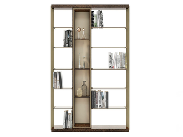 BIBLO - Open wall-mounted wooden bookcase by Capital Collection