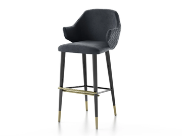 DIVA - High stool with back by Capital Collection