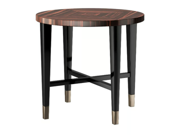 KIRON - Round wooden coffee table by Capital Collection