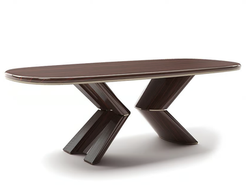 PLIE - Rectangular wooden table by Capital Collection