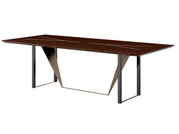 PRISMA - Rectangular wooden dining table by Capital Collection