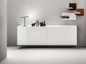 ATELIER - Suspended sideboard with sliding doors by Capo d’Opera