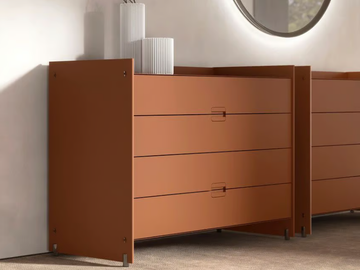 DREAM-ON - Chest of drawers with integrated handles by Capo d’Opera