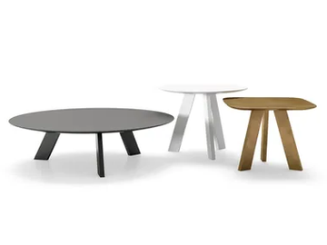HI-DECK - Round wooden coffee table by Capo d’Opera