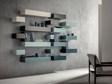 LOFT - Wooden wall shelf by Capo d’Opera