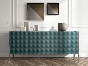 SPIN - Wooden sideboard with sliding doors by Capo d’Opera