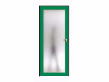 CASTA V - Wood and glass door by Capoferri Serramenti