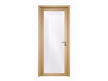 QUARTA VÌ - Hinged wood and glass door by Capoferri Serramenti