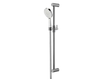 RELAX 1.0 - ABS shower wallbar with hand shower and hose by Carimali