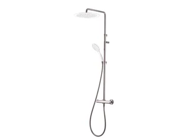 RIGOLETTO TELESCOPIC 00-0840/00-0940 - Wall-mounted thermostatic shower panel with diverter by Carimali