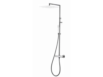 RIGOLETTO TELESCOPICA SQUARE 0840Q/0940Q - Wall-mounted shower panel with diverter by Carimali