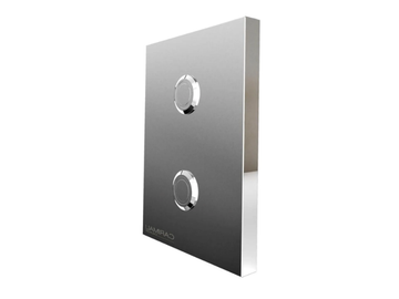 SWITCH CONTROL 2 BOTTONS - Wall-mounted brass remote control tap by Carimali
