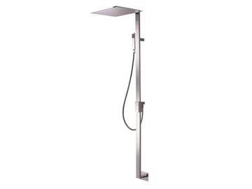 VEHLA 00-1102-CR/00-1103-CR - Wall-mounted shower panel with overhead shower by Carimali