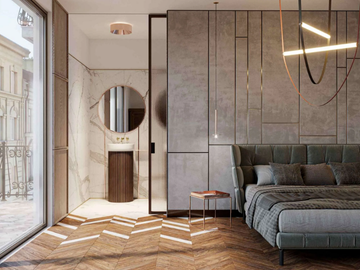 BOY VELLUTO - Wooden boiserie by CARMINATI SERRAMENTI