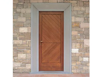 Fir entry door - Exterior fir entry door by CARMINATI SERRAMENTI