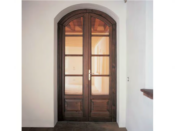 KLIMA 80 - Pine patio door by CARMINATI SERRAMENTI