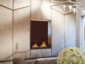 Velvet boiserie - Fabric boiserie by CARMINATI SERRAMENTI