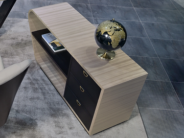 2019 - Wooden office storage unit by Carpanelli