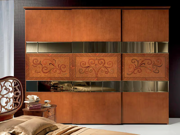 900 - Classic style wardrobe with sliding doors by Carpanelli