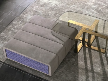 CUBE - Rectangular pouf by Carpanelli