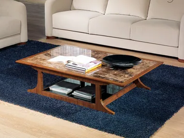 DESYO - Low rectangular coffee table by Carpanelli