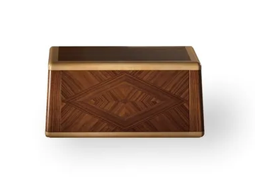 DESYO - Rectangular wooden bedside table by Carpanelli
