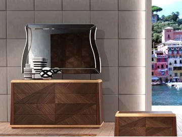 DESYO - Wall-mounted mirror by Carpanelli