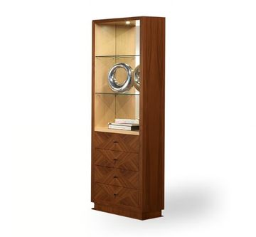 DESYO - Wooden display cabinet by Carpanelli