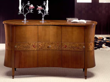 GODET - Zebrano sideboard by Carpanelli