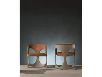MISTRAL - Upholstered chair by Carpanelli
